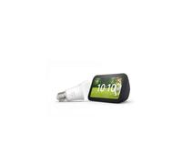 Echo Show 5 (Ultimo modello) con Alex Antracite + Philips Hue White Lampadina LED Smart (E27), Bundle Illuminazione Intelligente con Controllo Vocale