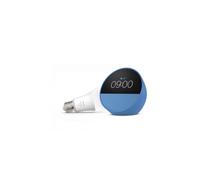 Echo Spot (Ultimo modello) con Alex Blu Oceano + Philips Hue White Lampadina LED Smart (E27), Bundle Illuminazione Intelligente con Controllo Vocale