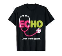 Echo - Stetoscopio Ascolta Le risatine Maglietta