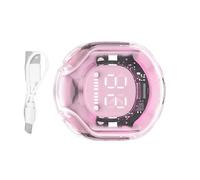 Echobeats Earphone - Auricolari bluetoothh Da 5,4 Cm | ENC REGIZIONE EARBUDS CONSEGNAZIONE, INDICATORI DELLA BATTERIA IN, ATTUDI FIT ERGONOMICI, PERFETTI PER UFFICIO, CHIAMATI DI COMMERSATI