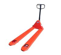 echoENG Transpallet manuale | Lunghezza forche lunghe 1500 mm | Portata 2000 kg | Ruote in PU | Carrello sollevatore pallet | MA SL L152