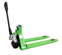 EchoENG Transpallet pesatore sollevatore con bilancia | Portata 2500 kg | Altezza di Sollevamento 120 mm | Ruote in PU | Lunghezza Forche 1150mm MA SL TB20N