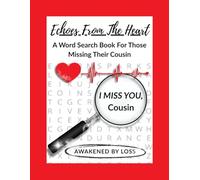 Echoes From The Heart: Grief Healing Word Search for My Dear Cousin