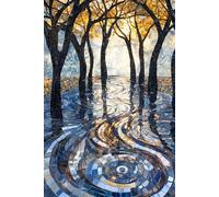 Echoes in the Mosaic Forest: A Reflective 6” x 9” Journal (200 Pages): A Meditative Notebook for Writers, Artists & Nature Dreamers