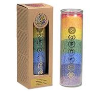 Echoppe de Gaïa Candela dei 7 Chakra agli oli essenziali, 100 ore