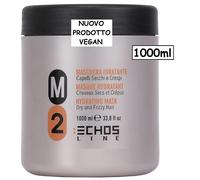 ECHOS M2 HYDRATING MASCHERA IDRATANTE ANTICRESPO CAPELLI SECCHI CRESPI ECHOSLINE