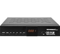 Echosat OM-20900M - Ricevitore HD Sat (DVB-S/DVB-S2, lettore multimediale USB, Scart, HDMI, display a 4 cifre, EPG, 2 × USB) - Nero