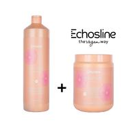 ECHOSLINE DISCIPLINE ANTICRESPO SHAMPOO 1000ML + MASCHERA 1000ML