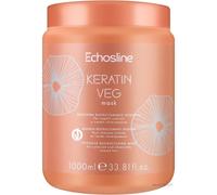 Echosline Keratin Veg Maschera 1000 ml - Maschera per capelli