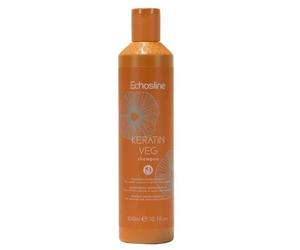 Echosline Keratin Veg Shampoo Ristrutturante Capelli Colorati 300 ml