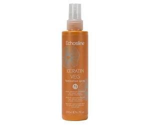 Echosline Keratin Veg Spray Laminante Lucidante per Capelli Colorati 200 ml