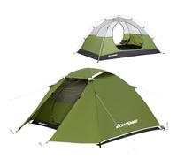 EchoSmile Tenda da Campeggio 2 Persone, Impermeabile & Antivento, Tende igloo a Doppia Porta per Escursionismo, Alpinismo & Attività All'aperto