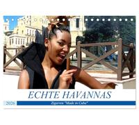 Echte Havannas - Zigarren "Made in Cuba" (Tischkalender 2026 DIN A5 quer), CALVENDO Monatskalender: Herstellung, Vermarktung und Konsum von Zigarren in Kuba