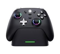 ECHTPower Manette PC Sans Fil, 1000Hz, Joystick Hall, RGB, Vibrazione, Batteria 800mAh, PC/Switch2/Steam Deck/Android/iOS/TV compatibile
