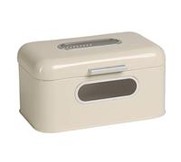 ECHTWERK Retro-small lattina per il pane in metallo retrò, Crema