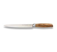 ECHTWERK Coltello da prosciutto in Acciaio pregiato, Coltello per sfilettare, Coltello da Cucina, Acciaio Inox, Manico in Legno, Classic-Edtion, Lunghezza Lama: 20 cm
