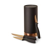 Echtwerk EW-MB-0389 Ceppo di Coltelli con Inserto in Setola, Rame