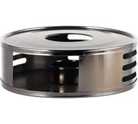 ECHTWERK Scaldatazze, Scaldatazze in acciaio inox, Scaldatazze rotonde per teiere e caffè, Supporto per tutte le teiere e le macchine da caffè disponibili in commercio, Edizione nera