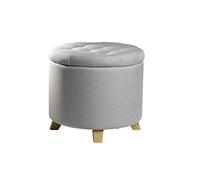 ECHTWERK Sgabello, Tessuto, Grau, 45 x 45 x 41 cm, Grigio