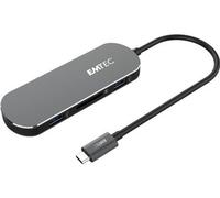 EMTEC T650C TYPE-C HUB USB 3.2 GEN 1 (3.1 GEN 1) TYPE-A NEGRO