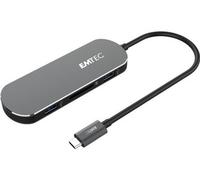 ECHUBT650C Emtec T650C Type-C HUB USB 3.2 Gen 1 (3.1 Gen 1) Type-A Nero