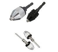 Echwave 1 Set Twist Drill Chuck Trapano Elettrico Mandrino Trapano Elettrico Adattatore 0.3-6.5Mm A Cambio Rapido