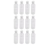 Echwave 12 Contenitore Cosmetico Della Lozione Dello Sciampo di Viaggio Delle Bottiglie di Vibrazione di Plastica di x 100Ml