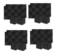 Echwave 240 fonoassorbenti isolanti acustici da studio, in schiuma, per parete isolamento acustico, per casa, studio, 2,5 x 30 x 30 cm