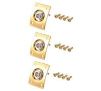 Echwave 3X Jack Jack Bass Guitar Style Square Jack Jack Uscita 1/4 Jack per Chitarra Elettrica Parti E Accessori