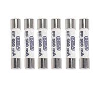Echwave 6 X 1000 V 500 MA 6,3 x 32 mm fusibile in ceramica bianca per multimetro