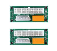 Echwave Adattatore di alimentazione multipla doppio PSU, Add2Psu ATX 24 Pin al connettore Molex 4Pin per BTC