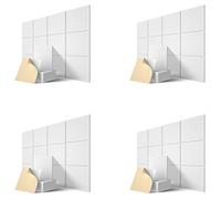 Echwave Piastre acustiche autoadesive 48 confezioni, 12 x 12 x 0,4 cm, per la casa, colore: