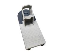 Echwave Porta pistola per colla a caldo in plastica, base per pistola per colla a caldo, supporto, organizer, floreale, utensili, scaffalatura, accessori, parti, quadrato