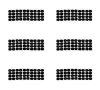 Echwave Sax - Set di 240 cuscini per bocchino, 0,8 mm, per clarinetto e sassofono
