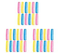Echwave Set di 36 Pettini Colorati per Capelli per Bambini, Donne, Uomini, Pettini Colorati Nel Plastica per Medicazione Fine (Rosa, Giallo, Blu)