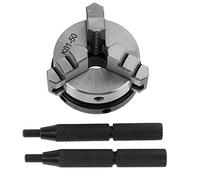 Echwave Tornio Chuck K01 50 Autocentrante Mini Tornio Mandrino 3 Mascelle Legno Tornio Strumento