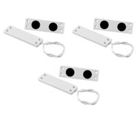 ECI ELETTROFORNITURE 3 PEZZI 1001UP10 CONTATTO MAGNETICO ULTRAPIATTO BIANCO