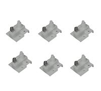 ECI ELETTROFORNITURE 6PZ BLOCCHETTO PULSANTE INTERNO DI RICAMBIO ORIGINALE PER PULSANTIERE URMET 4807/7