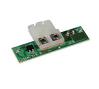 ECI ELETTROFORNITURE ELVOX R260 Modulo con supporto e LED verde per illuminazione cartellini portanomi nelle placche e colonne 1200 e 1300