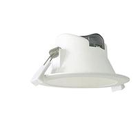 ECI ELETTROFORNITURE FARETTO LED FLOOD DIMMERABILE DA INCASSO 9W, 90°,TRI-COLORS LM800, RA 80, Dia.113mm(foro D.90-102mm)