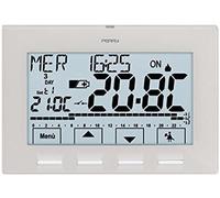 ECI ELETTROFORNITURE Perry 1CRCR028B Cronotermostato per Parete, Bianco