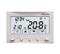 Eci Elettroforniture PERRY 1TX CDS029WIFI CRONOTERMOSTATO DA INCASSO WIFI 1TXCDS029WIFI BIANCO