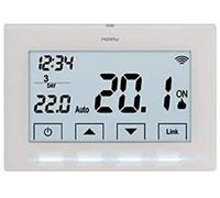 ECI ELETTROFORNITURE Perry 1TXCR028WIFI Cronotermostato Wireless per Caldaia, 3 V, Comandabile Direttamente da Smartphone