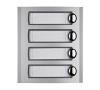 ECI ELETTROFORNITURE RICAMBIO ORIGINALE FARFISA MODULO 4 PULSANTI AGGIUNTIVI - PL24