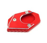 ECKBRJA Accessori Moto per Kymco DTX360 DTX 360 Estensione Cavalletto Laterale Piastra Appoggio Allargamento Cavalletto Supporto cavalletto Laterale(Rosso)