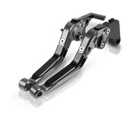 ECKBRJA Leve freno frizione moto Per SUZUKI GSF 400 Per BANDIT 1991-1995 GSF400 Moto Leve Freno Frizione Regolabili Manubrio Grip Accessori(Titanio,B)