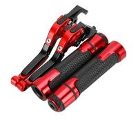 ECKBRJA Leve freno frizione moto Per SUZUKI GSX1400 GSX-1400 GSX 1400 2010-2016 2015 2014 2013 2012 Leva Freno Frizione Regolabile Motocicletta Manubrio Manopole(IO)