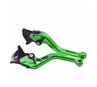 ECKBRJA Leve freno frizione moto Per SYM JET X 125 150 2021-Presente Leve Freno Frizione Moto Regolabili(Verde 147mm)
