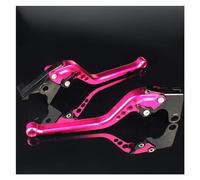 ECKBRJA Leve freno frizione moto Per Y&amaha YZF R125 YZF-R125 R 125 YZF R125 2008-2013 2009 2010 2011 2012 Leve Freno Frizione Moto(Rosa lungo)