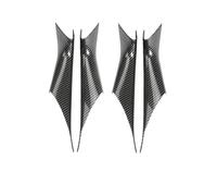 ECKBRJA Maniglia Interna Porta Dell'auto Guanti Pannello Rivestimento Accessori Interni Auto Per Serie 5 G30 F90 M5 530i MSport 540i 520d Maniglie porte interne auto(Fibra di carbonio 1 set)